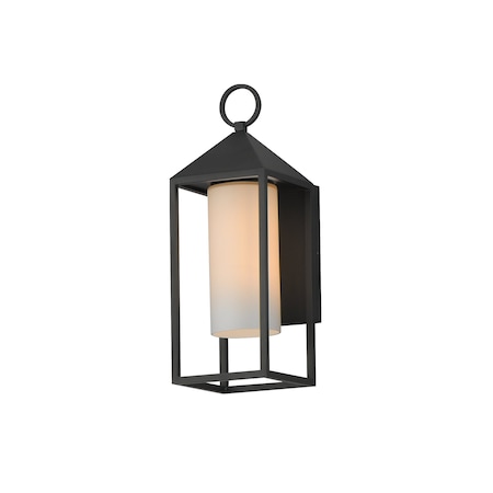 Maxim Lighting Aldous 1-Light Outdoor Sconce, Black 30072SWBK
